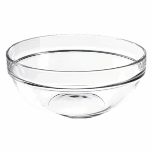 Chefs Glass Bowl V:1700 cc - 200 mm