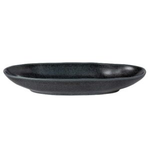 Melamine Oval Plater Black