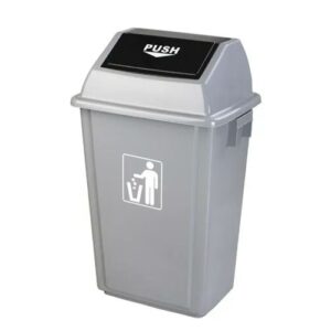 Garbage Bin 40 L Gray