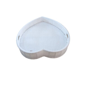 Heart Floating Tray white