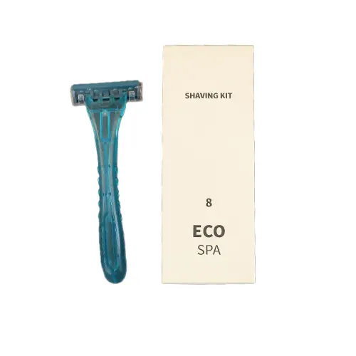 Shaving kit. Jad hotel supplies. Zanzibar