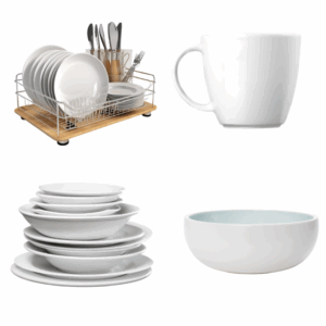 CROCKERY, CUTLERY & DRINKWARE