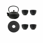 Cast Iron Teapot Set