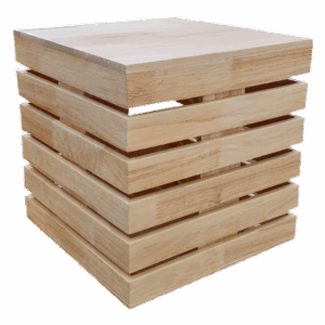 Wooden Display Stand Square
