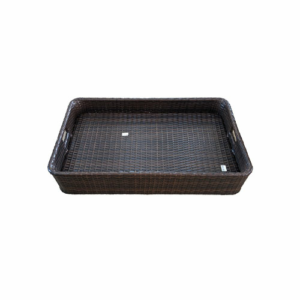 Rectangular Floating Tray Brown