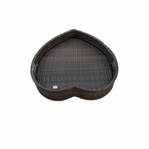 Heart Floating Tray Brown