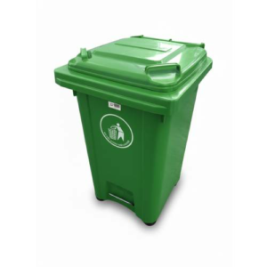 Garbage Bin With Pedal - Green Color