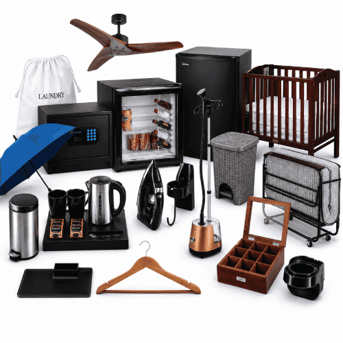 ROOM HOTEL ACCESSORIES