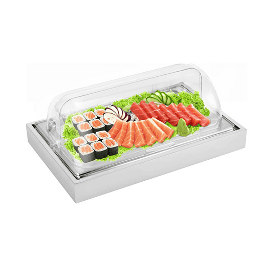 Cooling Platter With Hinge Cover