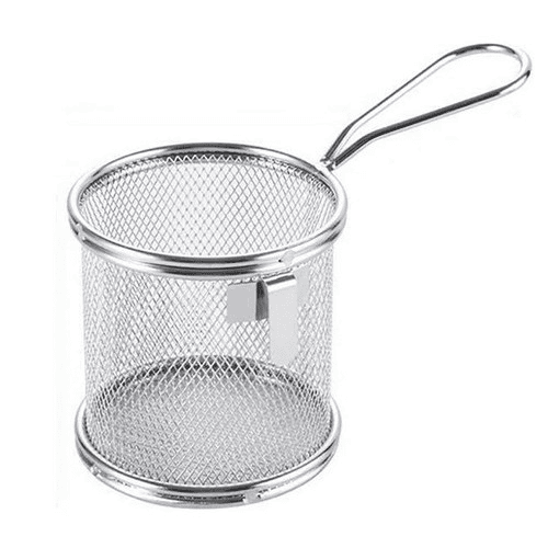Round Service Fried Basket